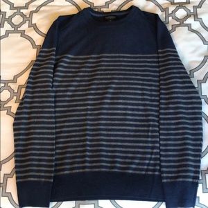 Blue and grey sweater